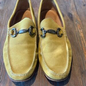 Men’s Vintage suede loafers